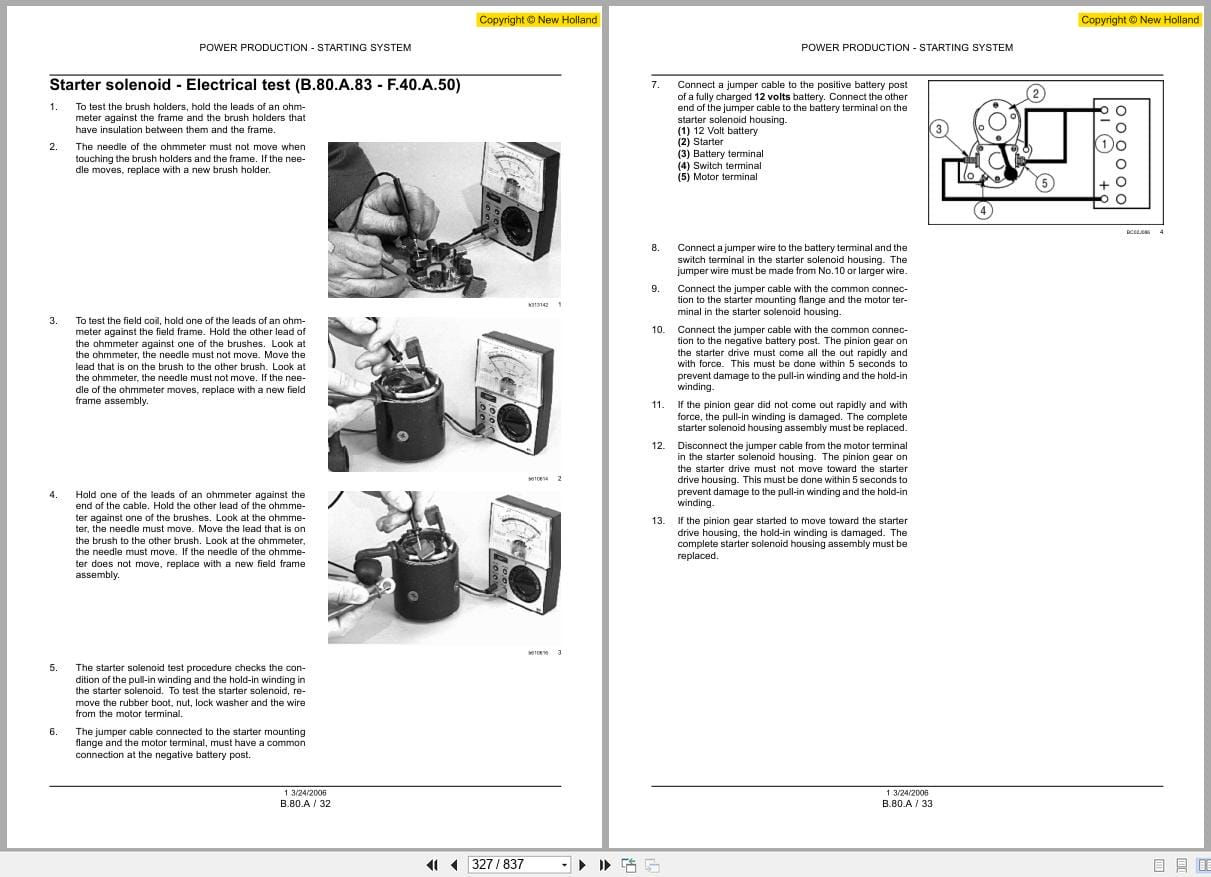 New Holland Loader LS180.B LS185.B LS190.B Workshop Manual 6041355201 (2)