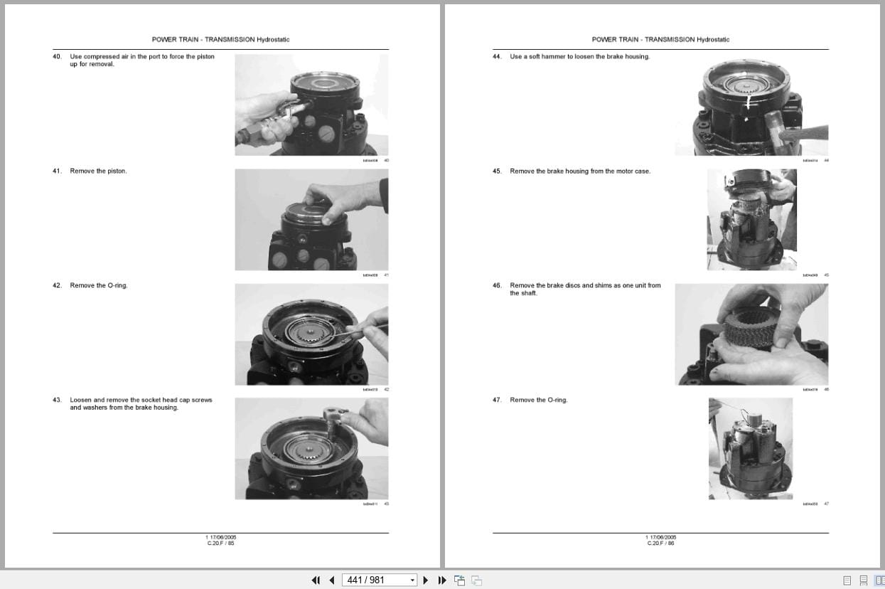 New Holland Loader LS180.B to LT190.B Repair Manual 6 80050 (2)