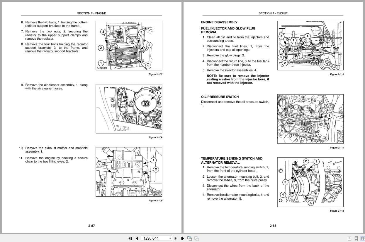New Holland Skid Loader L250 L255 Repair Manual 86610462 (2)