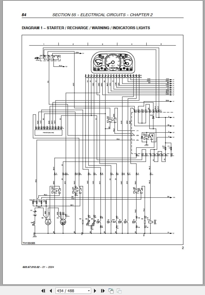 New Holland Telehandler LM1340 LM1440 LM1740 Service Manual 6036701002 (3)