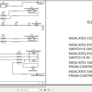 New Holland Tractor Loader U80C Electrical Schematic RAC47430253 (1)