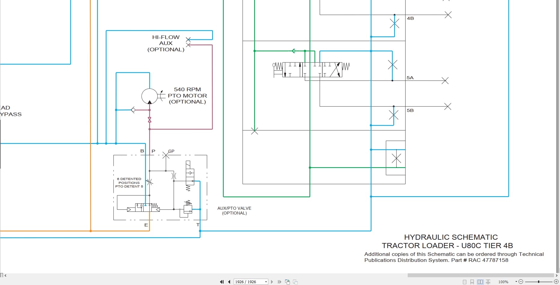 New Holland Tractor Loader U80C Tier 4B Service Manual 47821918 (4)