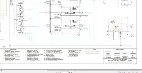 New Holland Wheel Loader Lw110.B Lw130.B Electrical Hydraulic Schematic 6 72431 (1)