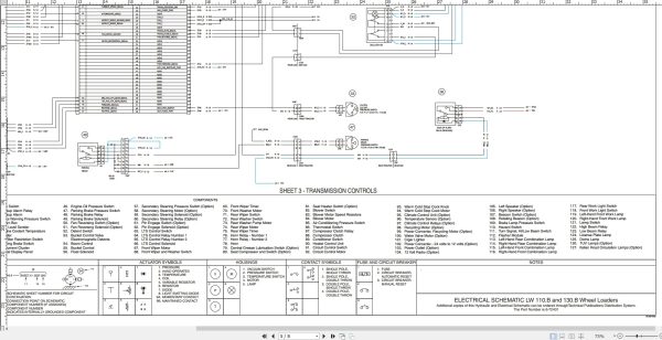 New Holland Wheel Loader Lw110.B Lw130.B Electrical Hydraulic Schematic 6 72431 (2)