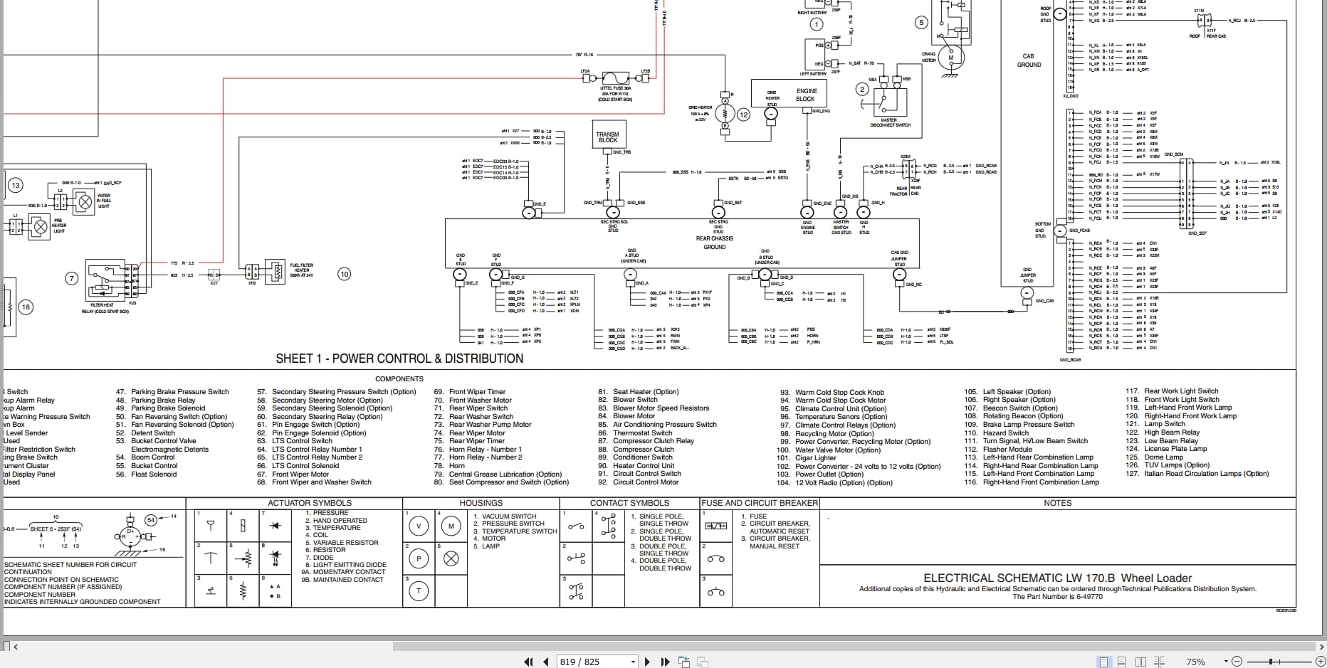 New Holland Wheel Loader LW170.B Service Manual 6 49712 (3)