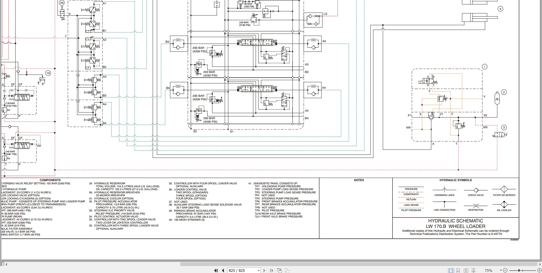 New Holland Wheel Loader LW170.B Service Manual 6 49712 (4)