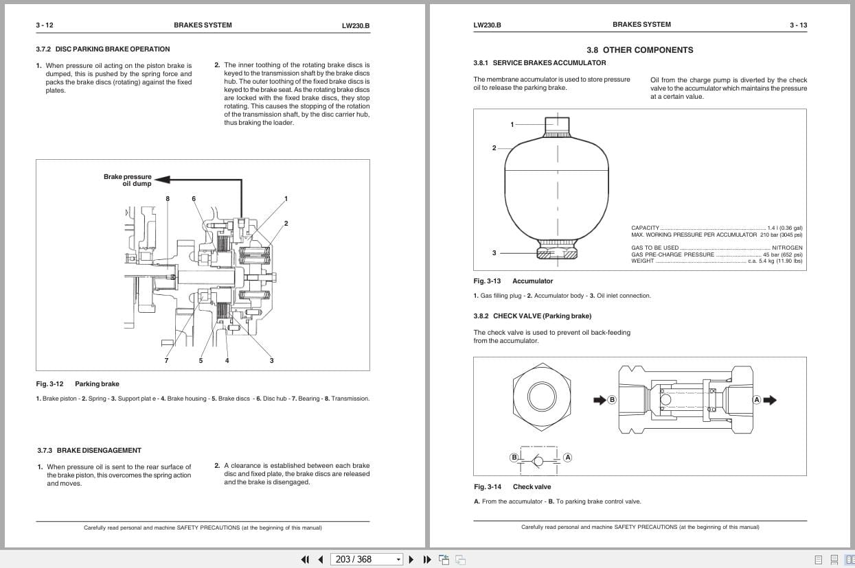 New Holland Wheel Loader LW230.B Service Manual 6036706100NA (2)