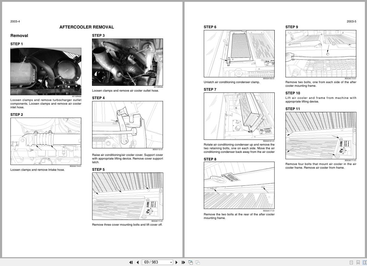 New Holland Wheel Loader W110C Tier 2 Service Manual 47476332 (2)