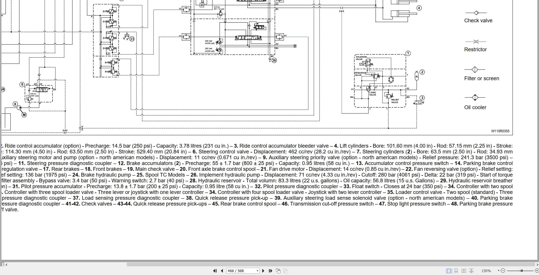 New Holland Wheel Loader W130 W130TC Workshop Manual 6041349200 (4)