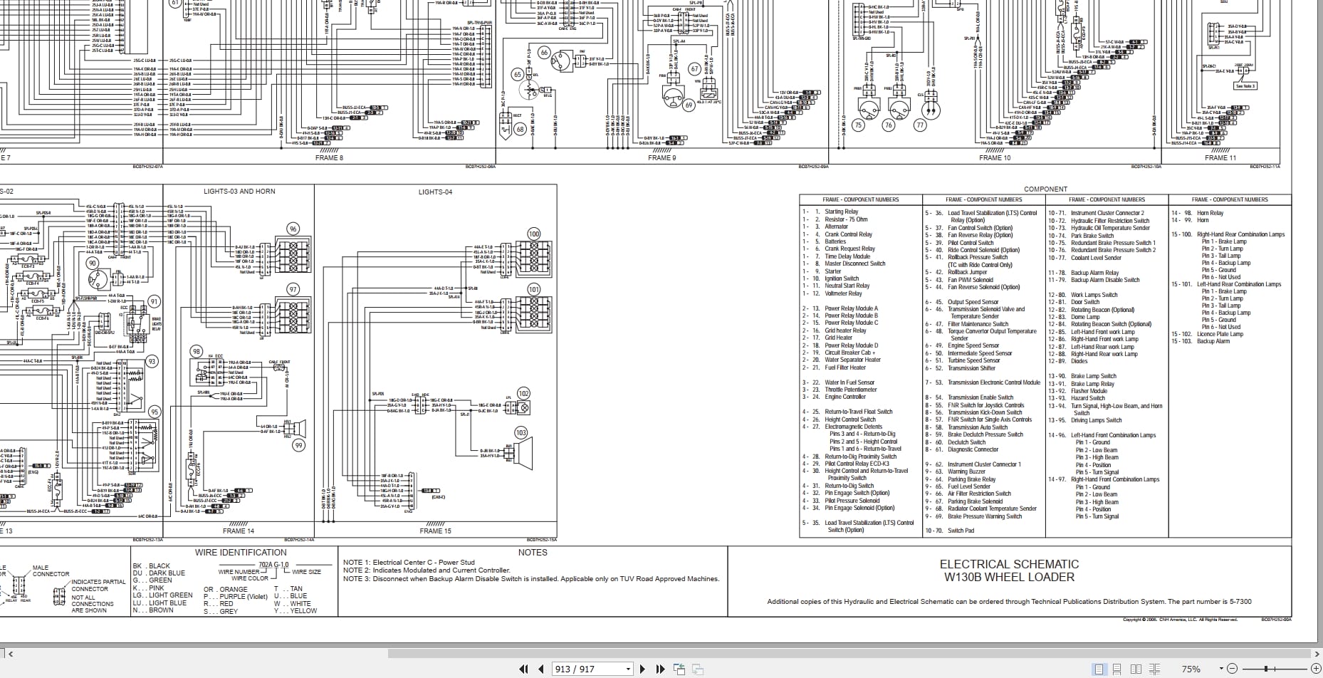 New Holland Wheel Loader W130B Tier 3 Service Manual 84249884 (3)