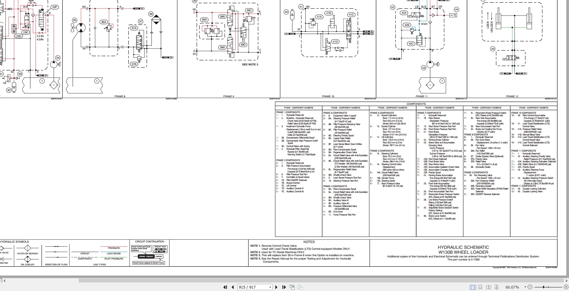 New Holland Wheel Loader W130B Tier 3 Service Manual 84249884 (4)