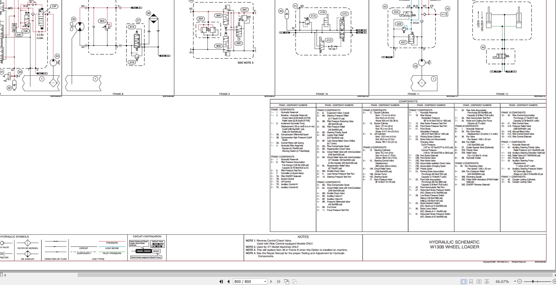New Holland Wheel Loader W130B Workshop Manual 87634759A (4)