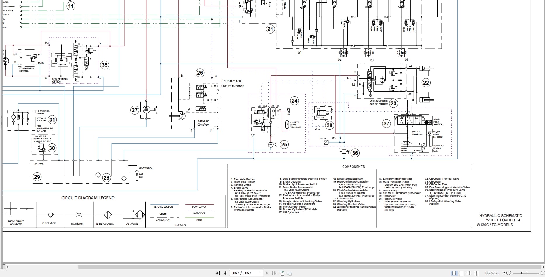 New Holland Wheel Loader W130C Tier 4 Service Manual 47387716B (4)