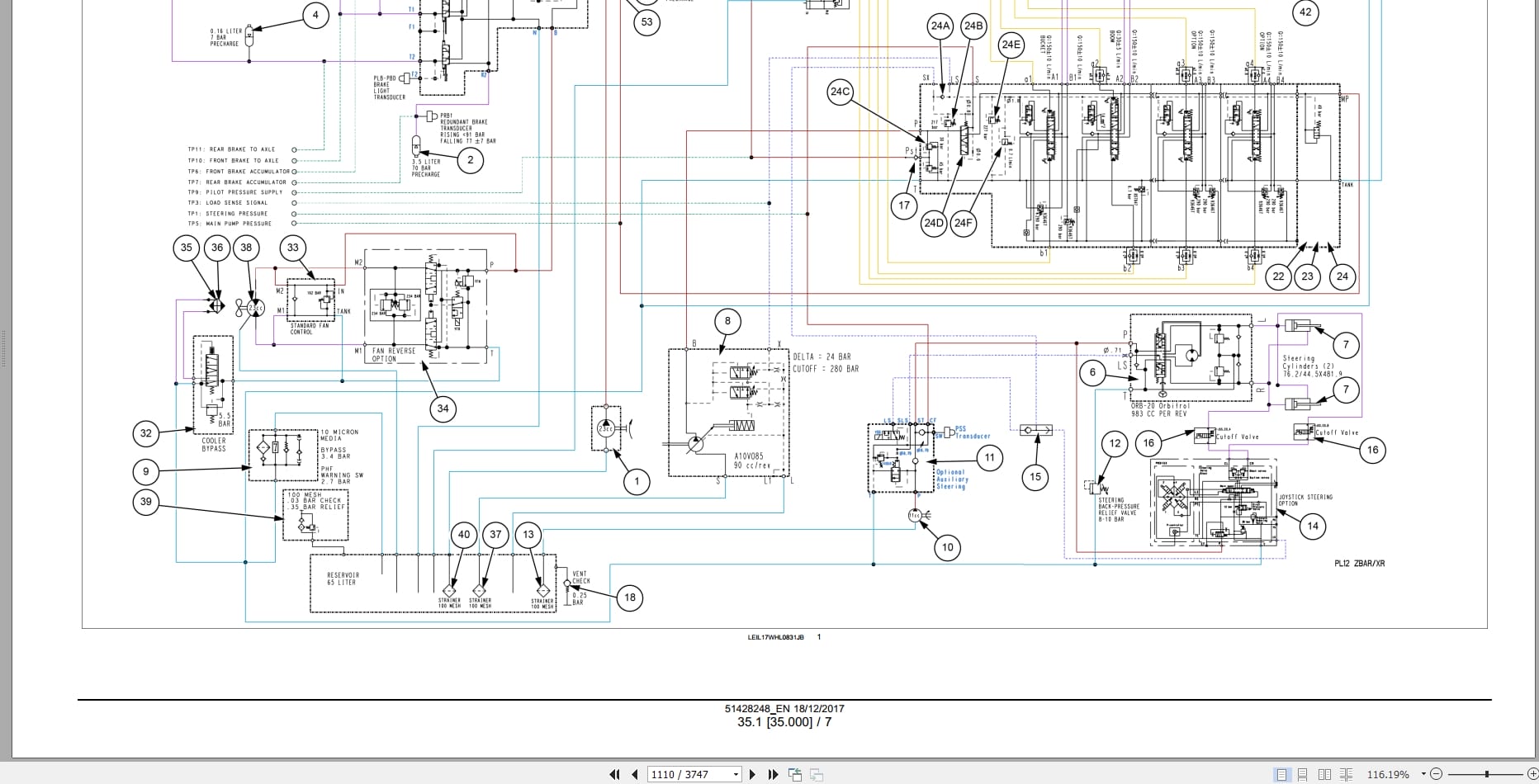 New Holland Wheel Loader W130D W170D Stage 4 Service Manual 51428248 (3)