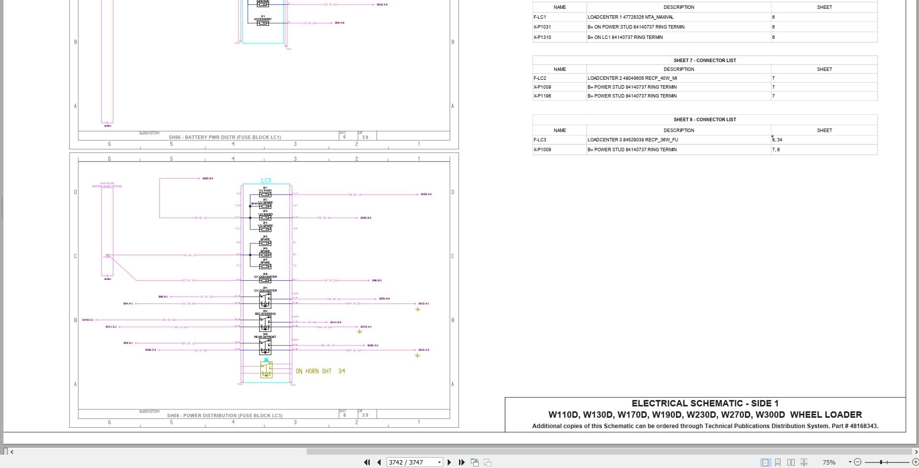 New Holland Wheel Loader W130D W170D Stage 4 Service Manual 51428248 (4)