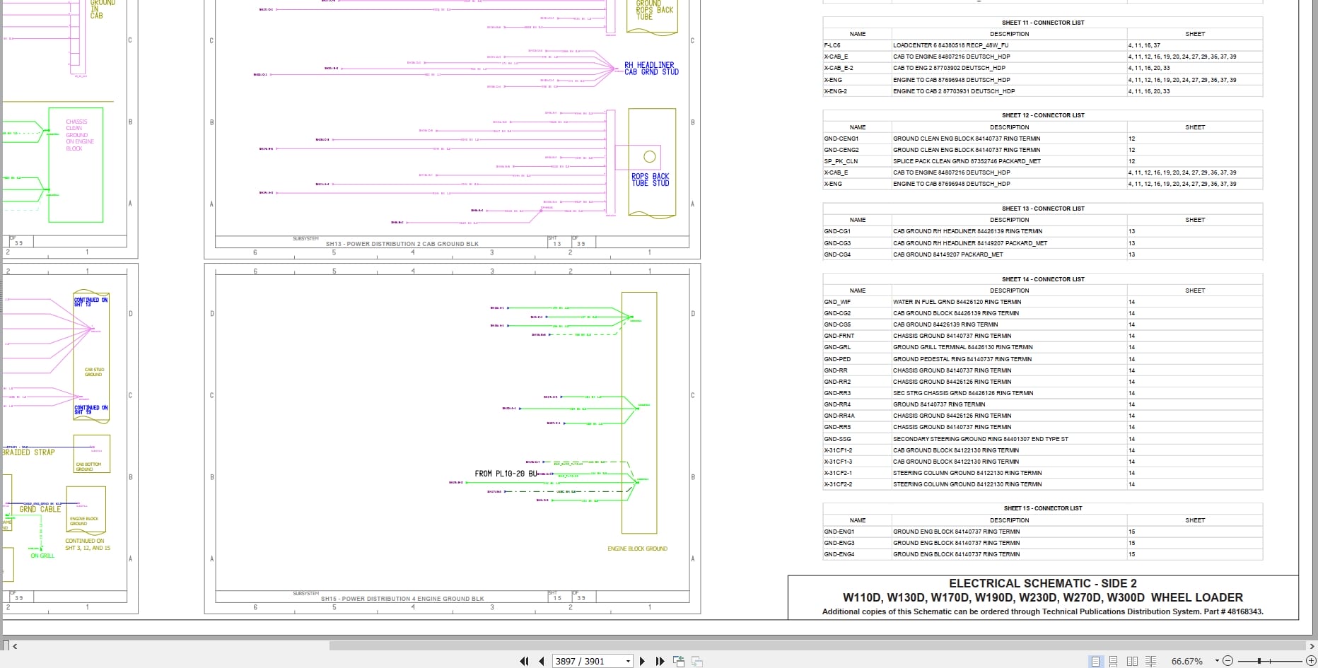 New Holland Wheel Loader W130D W170D Stage 4 Service Manual 51428253 DE (3)