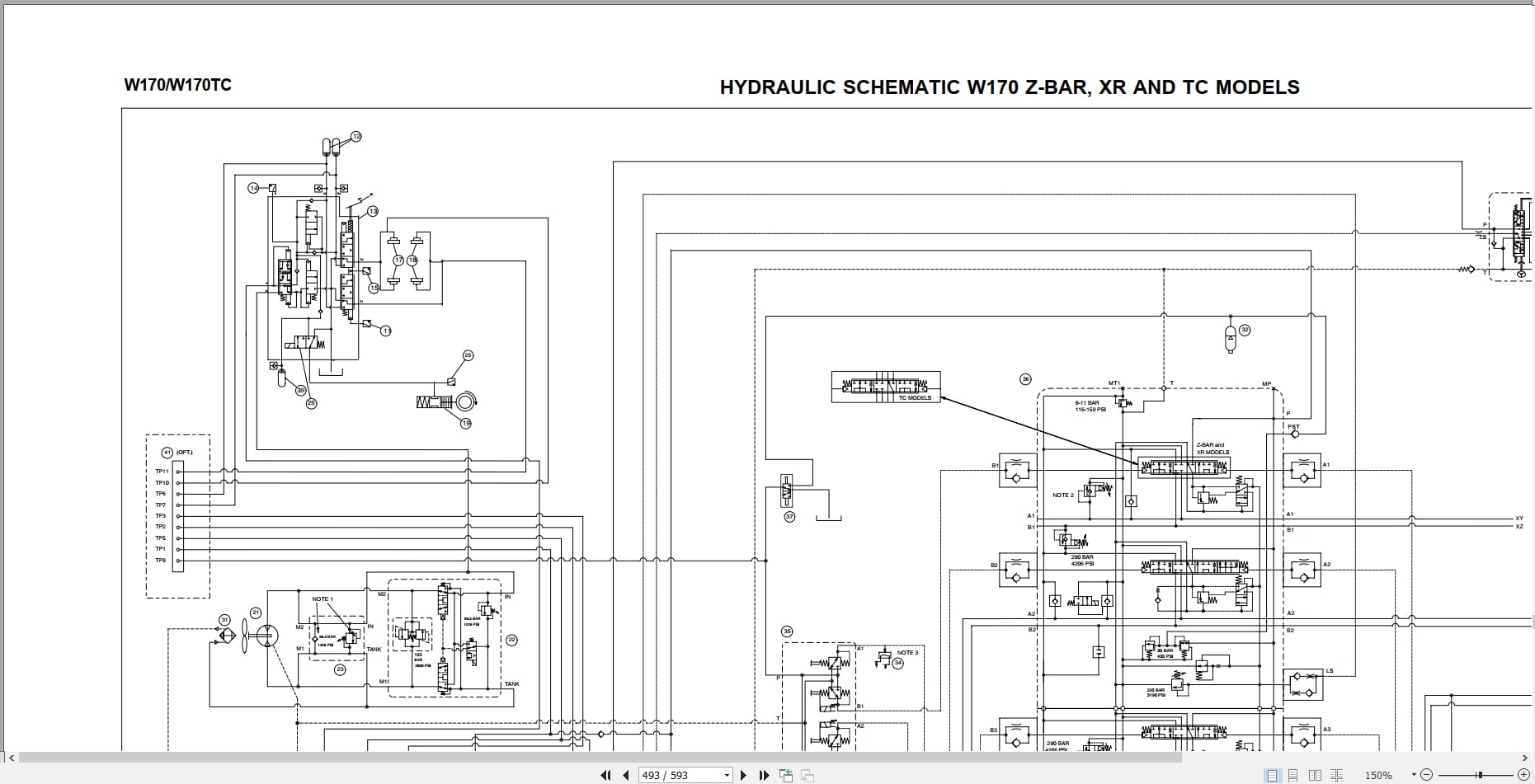 New Holland Wheel Loader W170 W170TC Workshop Manual 6041349700 (3)