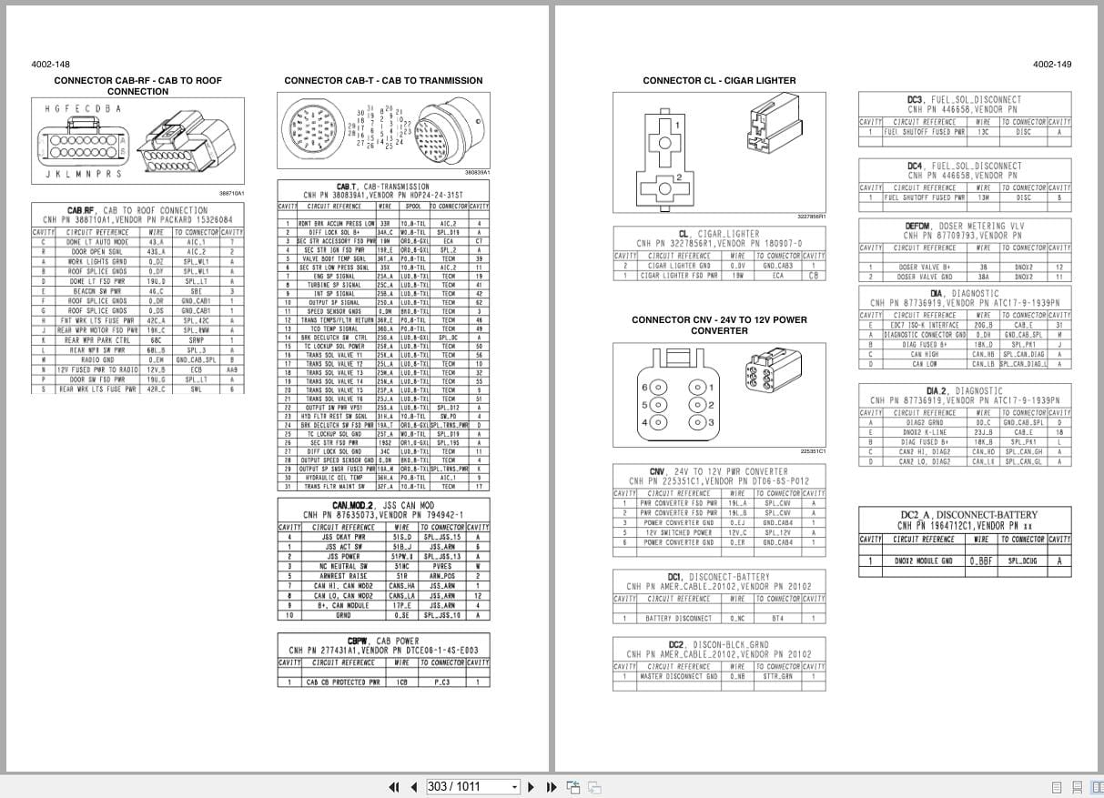 New Holland Wheel Loader W190C Tier 4 Service Manual 84488427B (2)