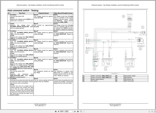 New Holland Wheel Loader W190C W230C Tier 4A Service Manual 47673351 (2)