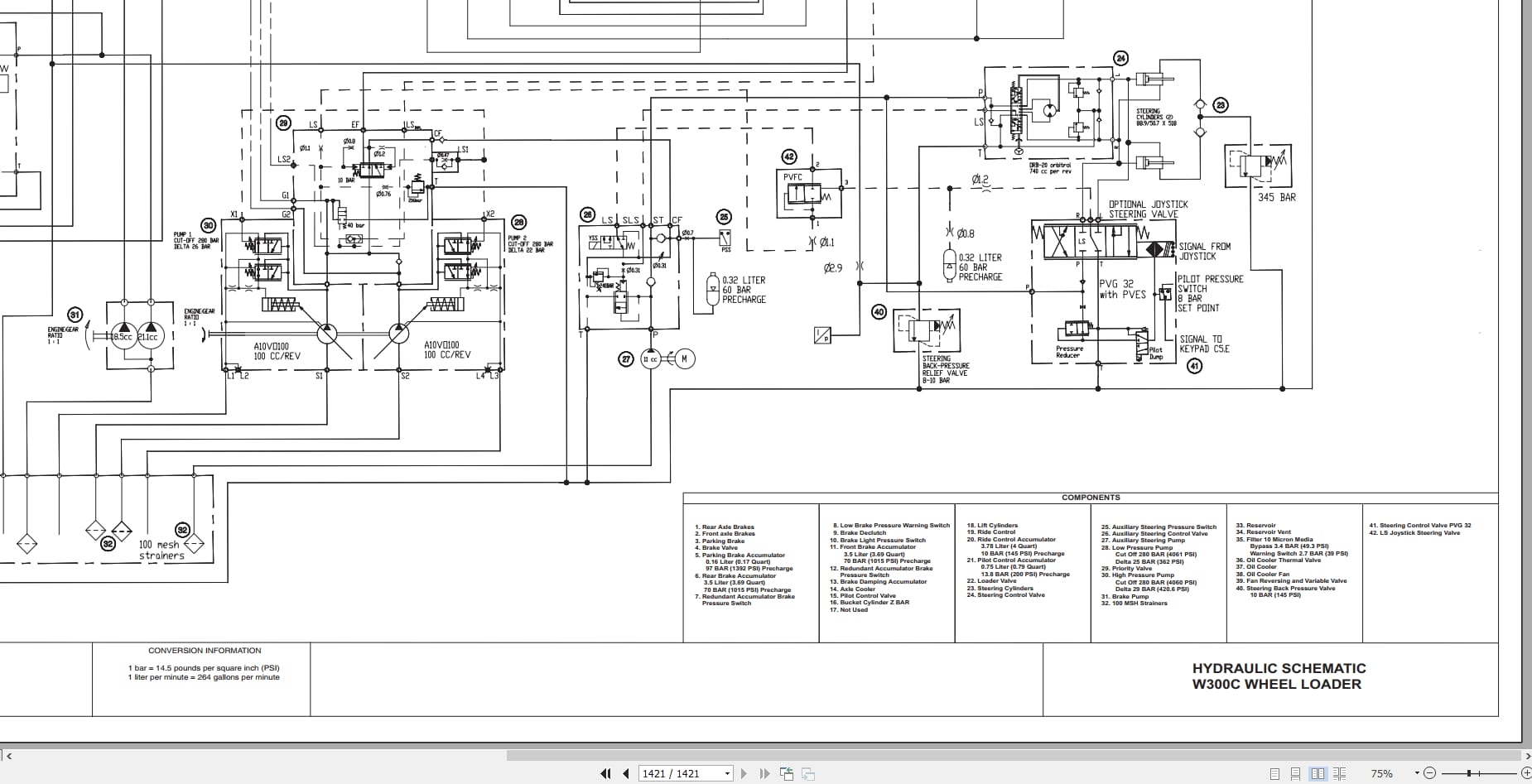 New Holland Wheel Loader W270C W300C Service Manual 47357329 (4)