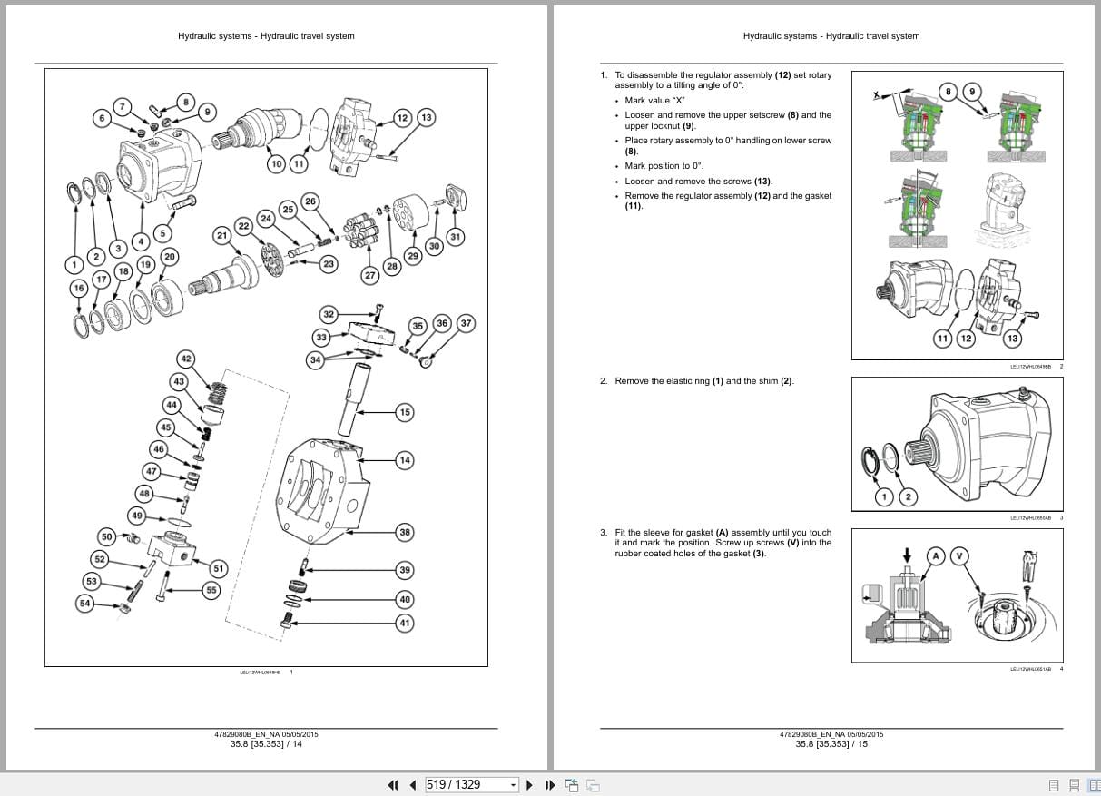 New Holland Wheel Loader W50C to W80C TIer 4B Service Manual 47829080B (2)