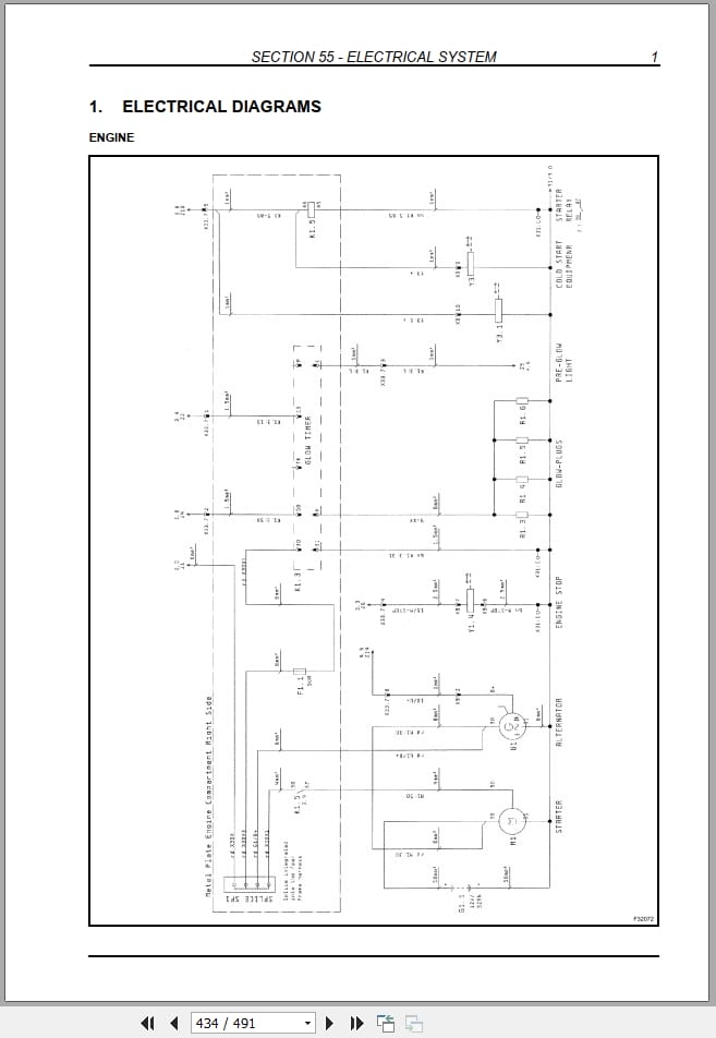 New Holland Wheel Loader W50TC to W80TC Repair Manual 87630261NA (4)