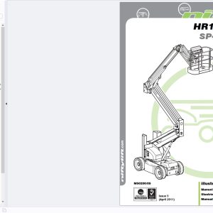 Niftylift Forklift Schematic Operators Parts Service Manual 2025 (2)