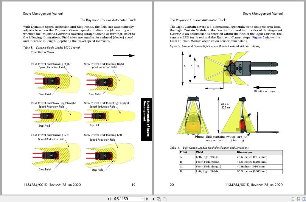 Raymond Automation 3010 3020 3030 with VSM Up to 3.0.3 Route Management Manual 1134254001D 2020 (2)