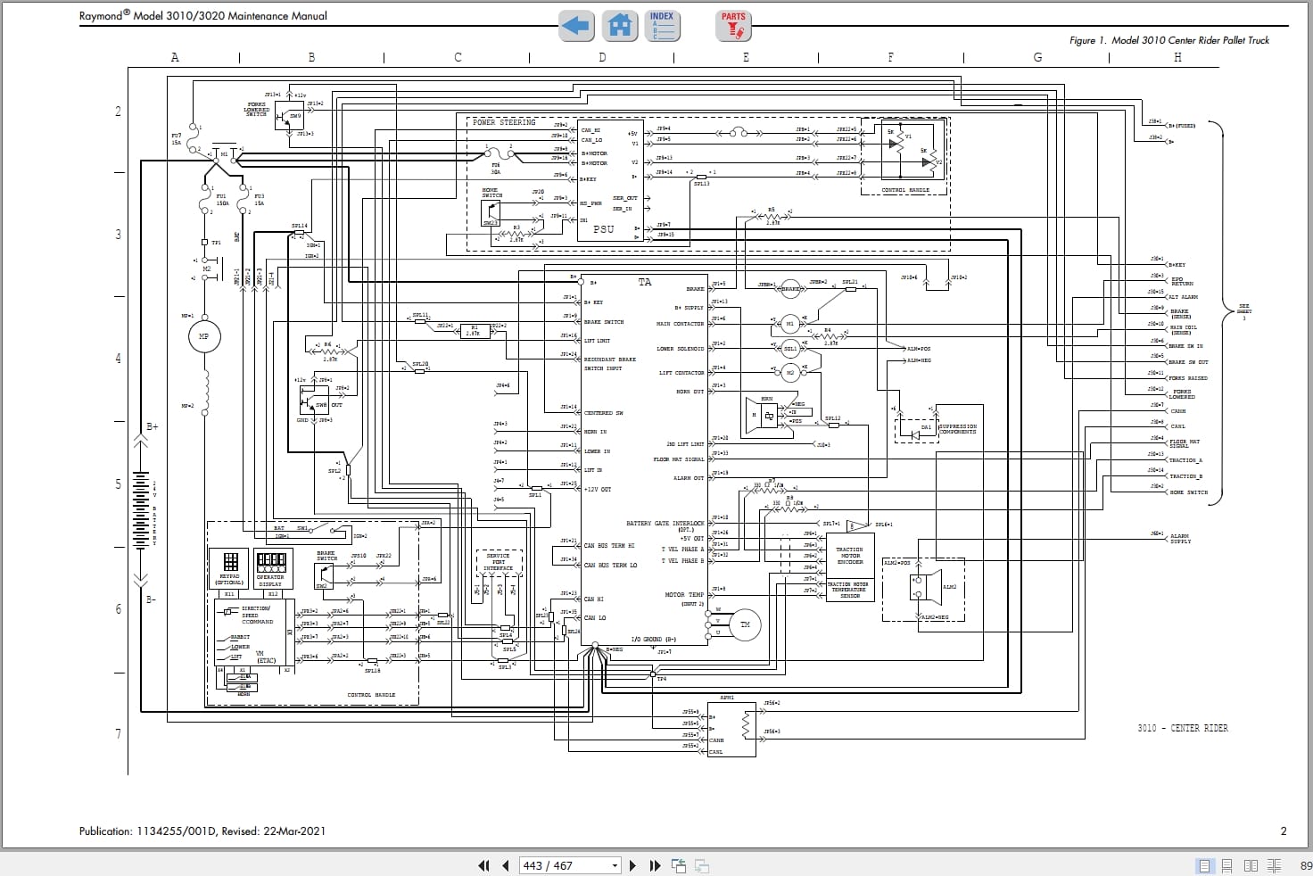 Raymond Automation 3010 3020 Maintenance Manual 1134255001D 2021 (3)