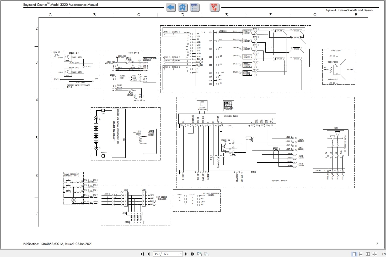 Raymond Automation 3220 Maintenance Manual 1364853001A 2021 (3)