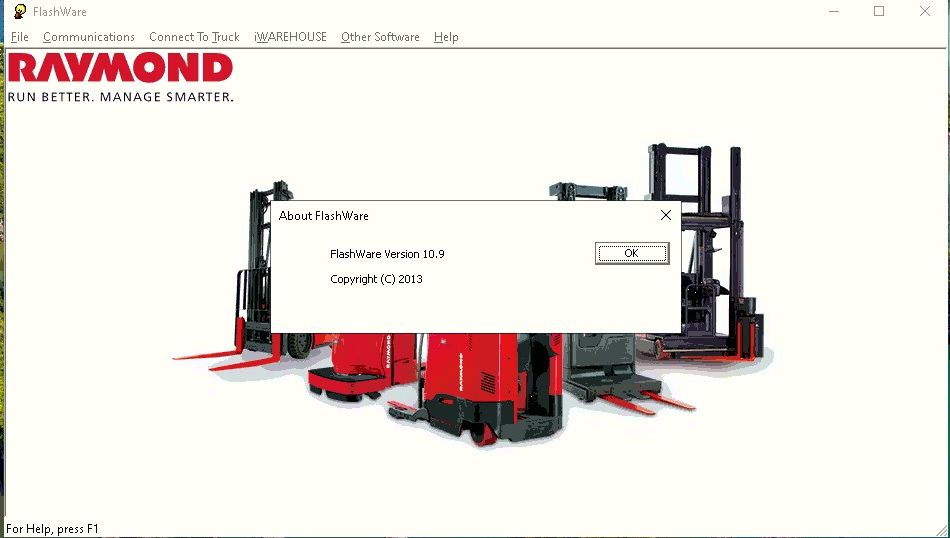 Raymond Flashware 10.9 Program