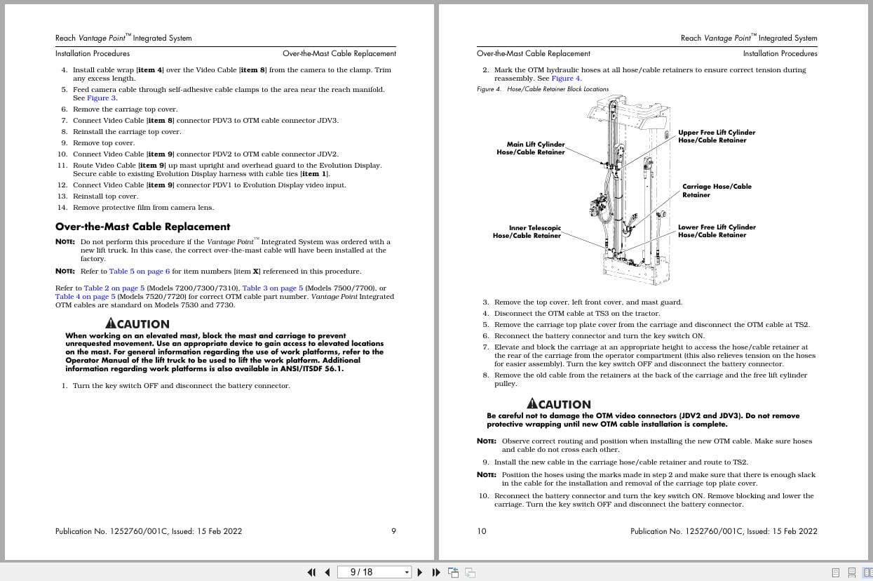 Raymond Lift Trucks Vantage Point Installation Manual (2)