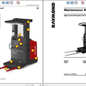 Raymond Orderpicker 5200 Maintenance Manual 1043922B 2015 (1)