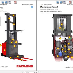 Raymond Orderpicker 5300 5500 5600 Maintenance Manual 1301126001B 2021 (1)