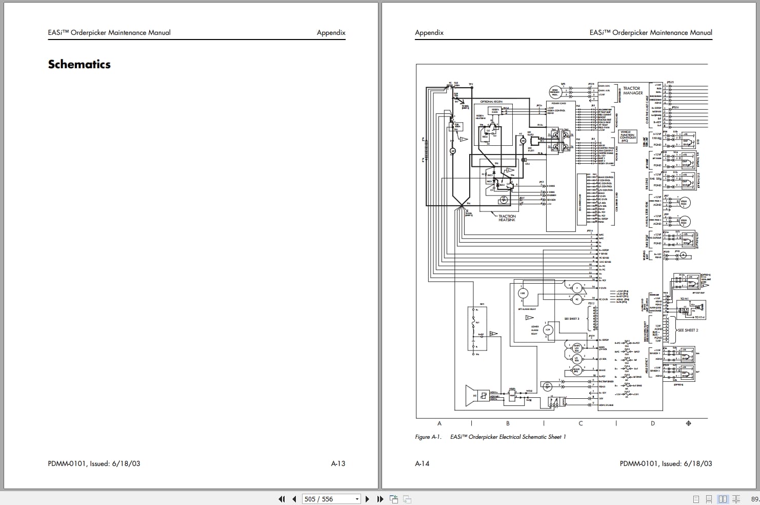 Raymond Orderpicker EASi Maintenance Manual PDMM 0101 2003 (3)