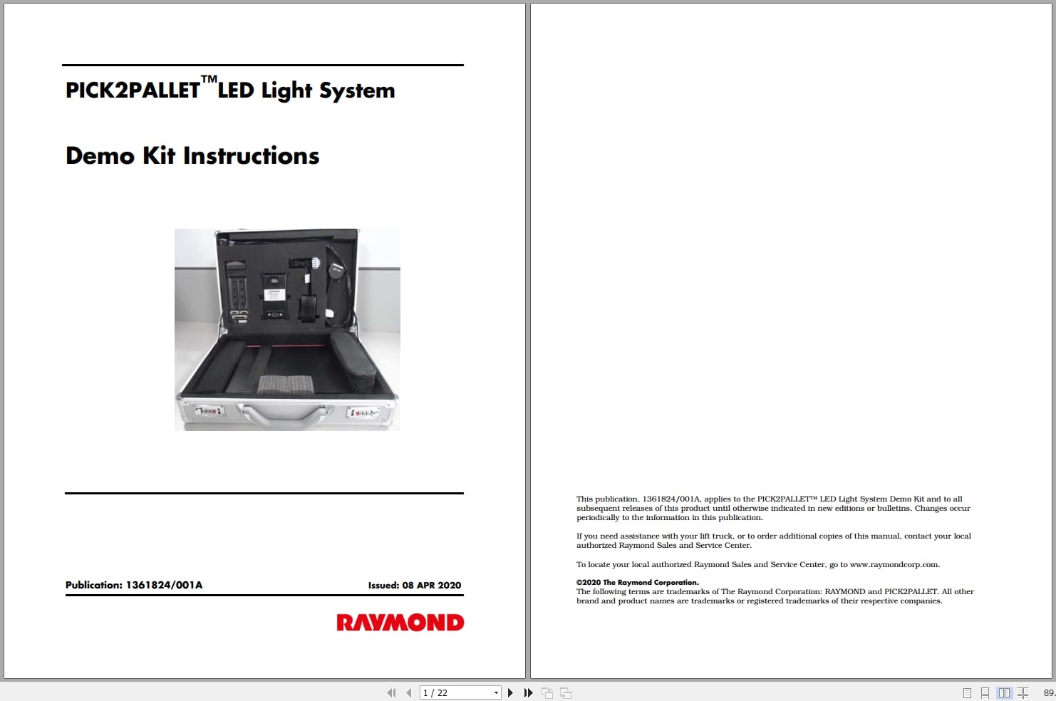 Raymond Pallet Installation Guide (1)