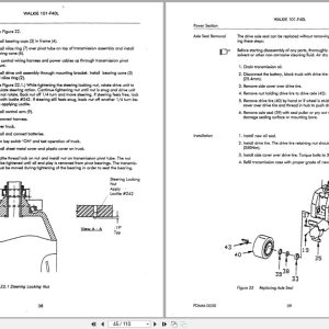 Raymond Pallet Truck 101-F40L Maintenance Instructions PDMM-0030 Raymond Pallet Truck 101 F40L Maintenance Instructions Pdmm 0030 (3)