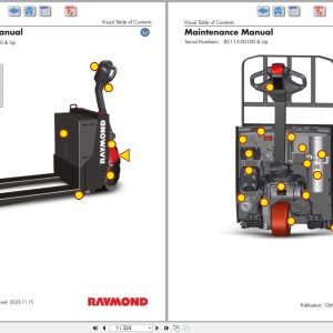Raymond Pallet Truck 8210 Maintenance Manual 1369527001B 2023 (1)