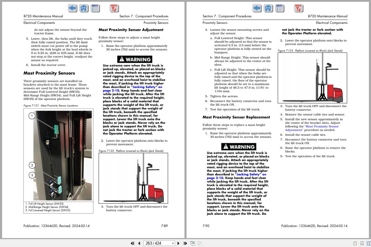 Raymond Pallet Truck 8720 Maintenance Manual 1236462D 2024 (3)