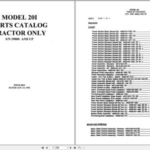 Raymond Reach 20i Parts Catalog PDPM 0043 (1)