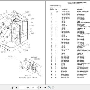 Raymond Reach 20i Parts Catalog PDPM-0043 Raymond Reach 20I Parts Catalog Pdpm 0043 (3)