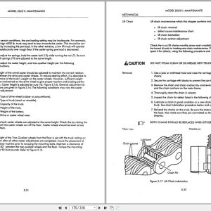 Raymond Reach 20I21I 21Iplus Operation Maintenance Manual Pdmm 0005 (2)