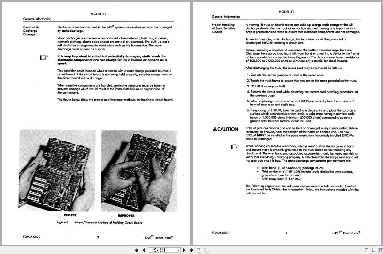 Raymond Reach 31 EASI2 Maintenance Manual PDMM 0020 (2)