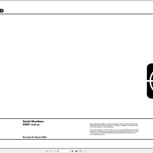 Raymond Reach 7200 7300 7310 Hydraulic Electrical Schematic 1252755B 2022 (1)