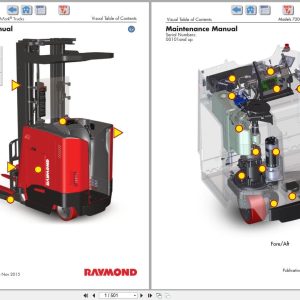 Raymond Reach 7200 7300 7310 Maintenance Manual 1188937A 2015 (1)