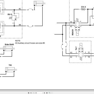 Raymond Reach 7500 7520 Hydraulic Electrical Schematic 1252757B 2023 (3)