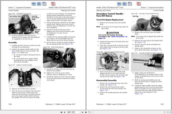 Raymond Reach 7500 7520 Maintenance Manual 1112860 2017 (2)