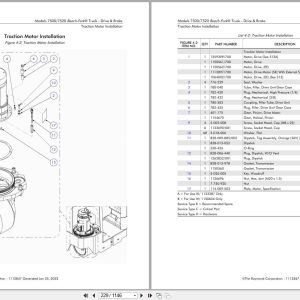 Raymond Reach 7500 7520 Parts Manual 1112847B 2023 (2)