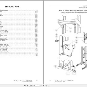 Raymond Reach 7530 Parts Manual 1309709001B 2023 (3)