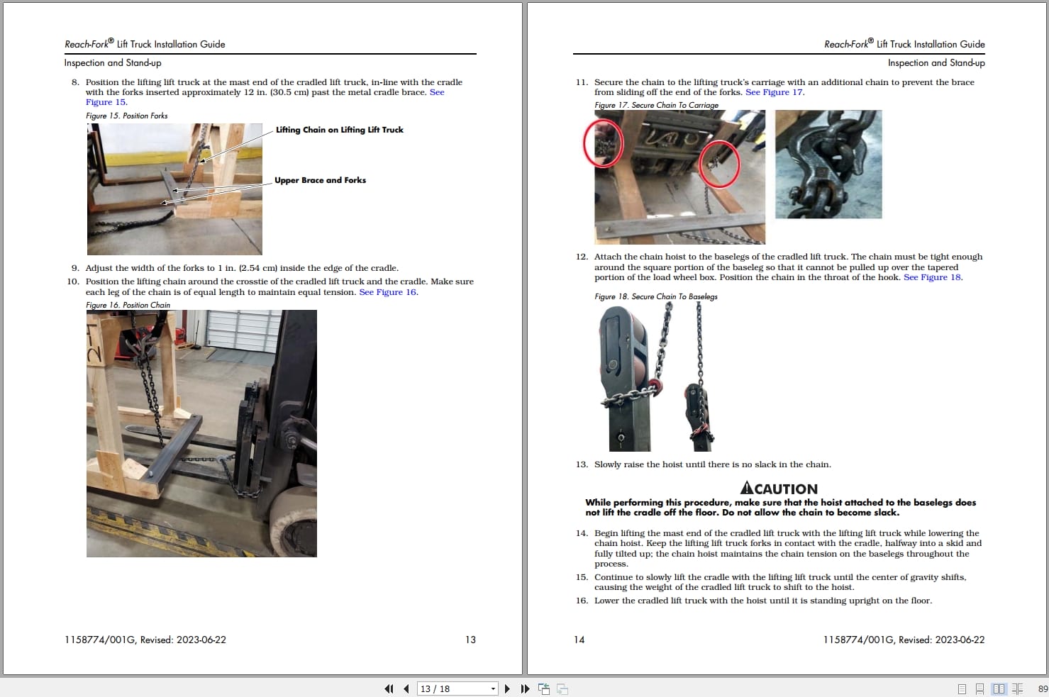 Raymond Reach Fork Lift Truck Maintenance Installation Guide Manuals (3)